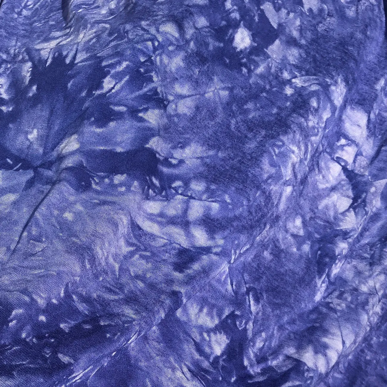 60” Bamboo 4-Way Stretch with Spandex Dark Purple Tie Dye Tie Dyed Apparel Jersey Knit Fabric By the Yard