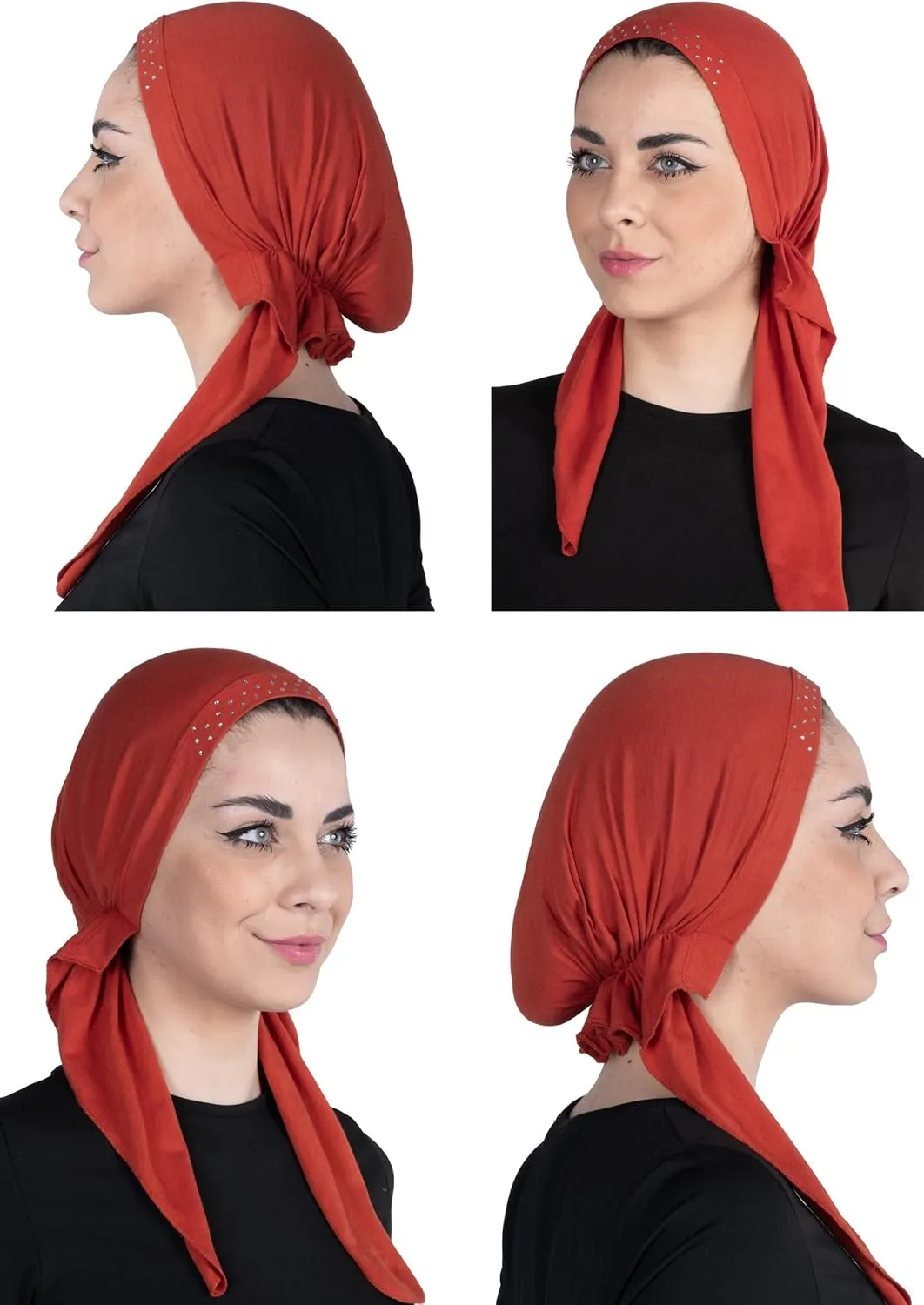 Bamboo Cotton Hats Chemotherapy Cap For Women Cancer And All Hair Loss Healthy Sleep Beanie Headscarf Bonnet