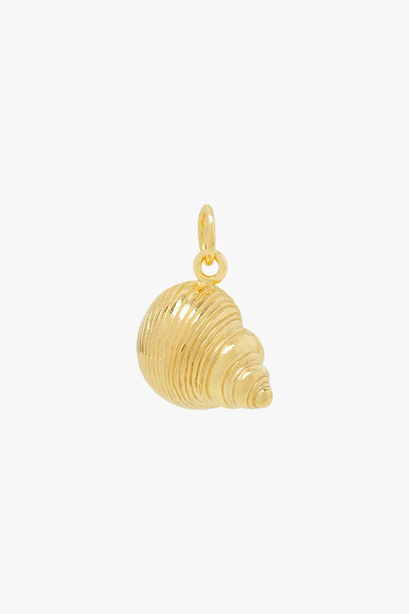 Crown Shell Necklace Gold Plated