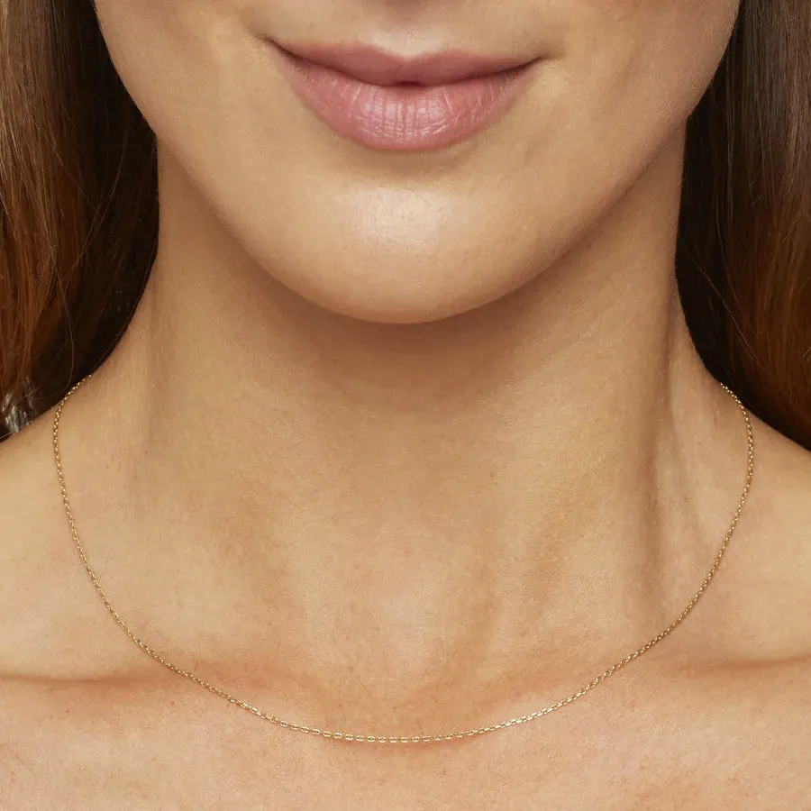 Essential Fine Necklace - 14 karat gold necklace for women