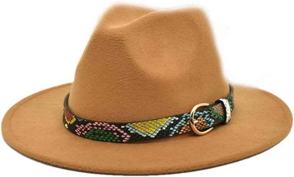 Fedora Hat Woolen Jazz Hat Party Hats Ladies Fedora Hats Men Hats Top Hats Panama 13 Without Chain