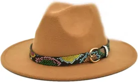 Fedora Hat Woolen Jazz Hat Party Hats Ladies Fedora Hats Men Hats Top Hats Panama 13 Without Chain
