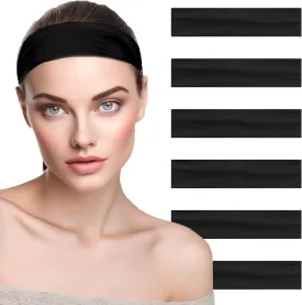 Headbands for Women Non Slip, Stretchy Hair Bands, Elastic Sweat Hairbands for Workout Yoga Running