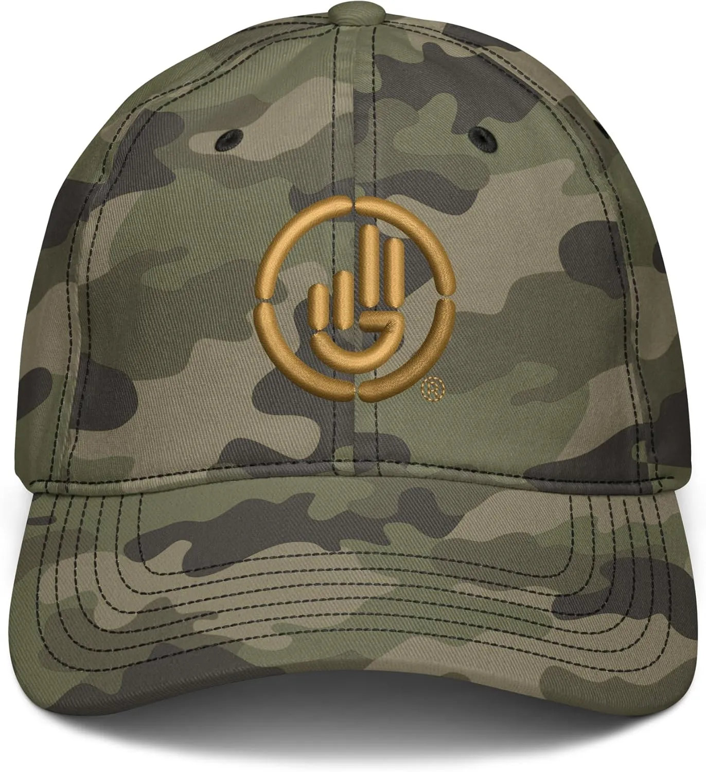 Jeep Wave Cap Adjustable Puff Embroidered Baseball Hat