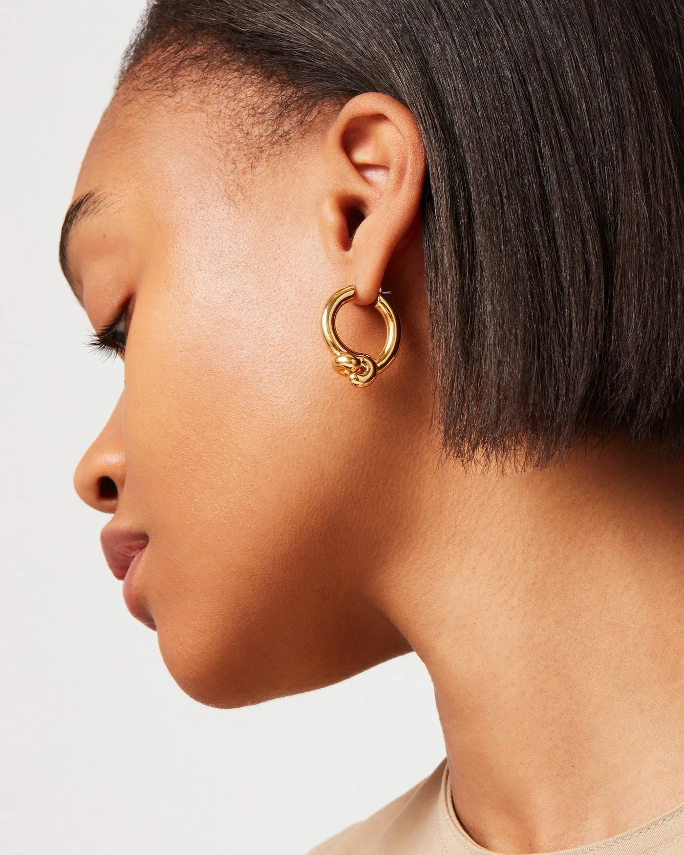 Maeve Hoop Earrings - Medium