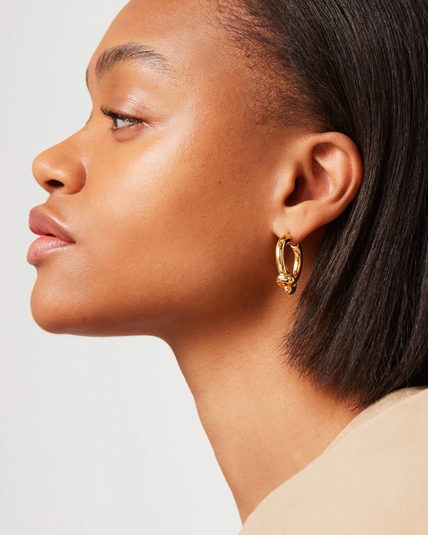 Maeve Hoop Earrings - Medium