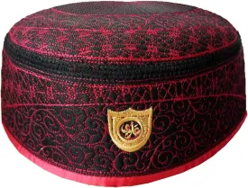 Muslim Kufi Hat ALW010 Islam Men Prayer Skull Cap Headware Ramadan Eid Gift