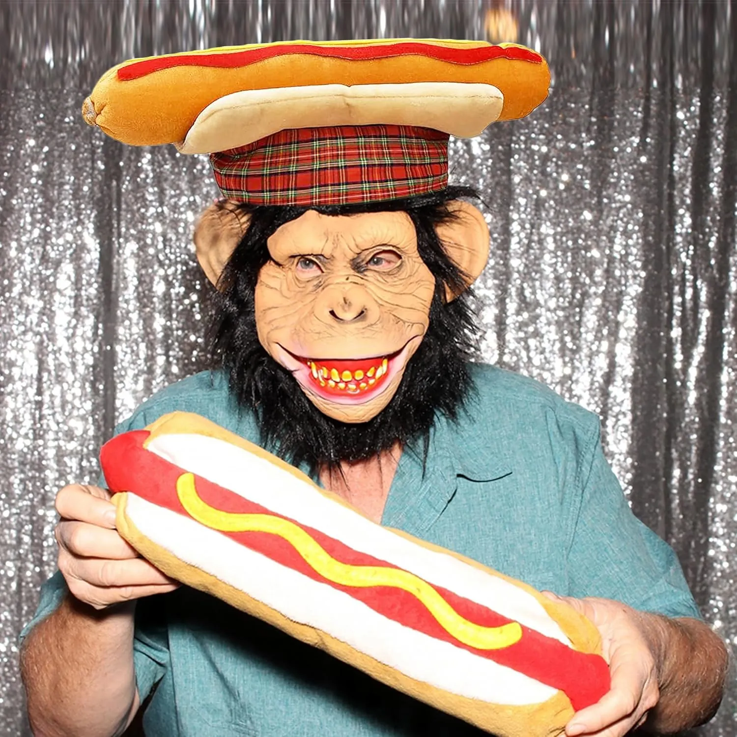 Nicky Bigs Novelties Adult Funny Food Hat Festival Vendor Foods Theme Party Costume Accessory