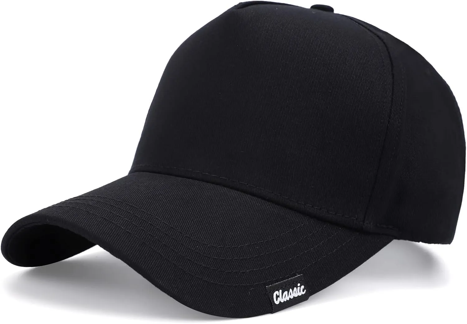 Oversize XXL Baseball Cap for Men, Extra Large Hat for Big Heads 23.6"-25.6", Plus Size Structured Dad Trucker Hats