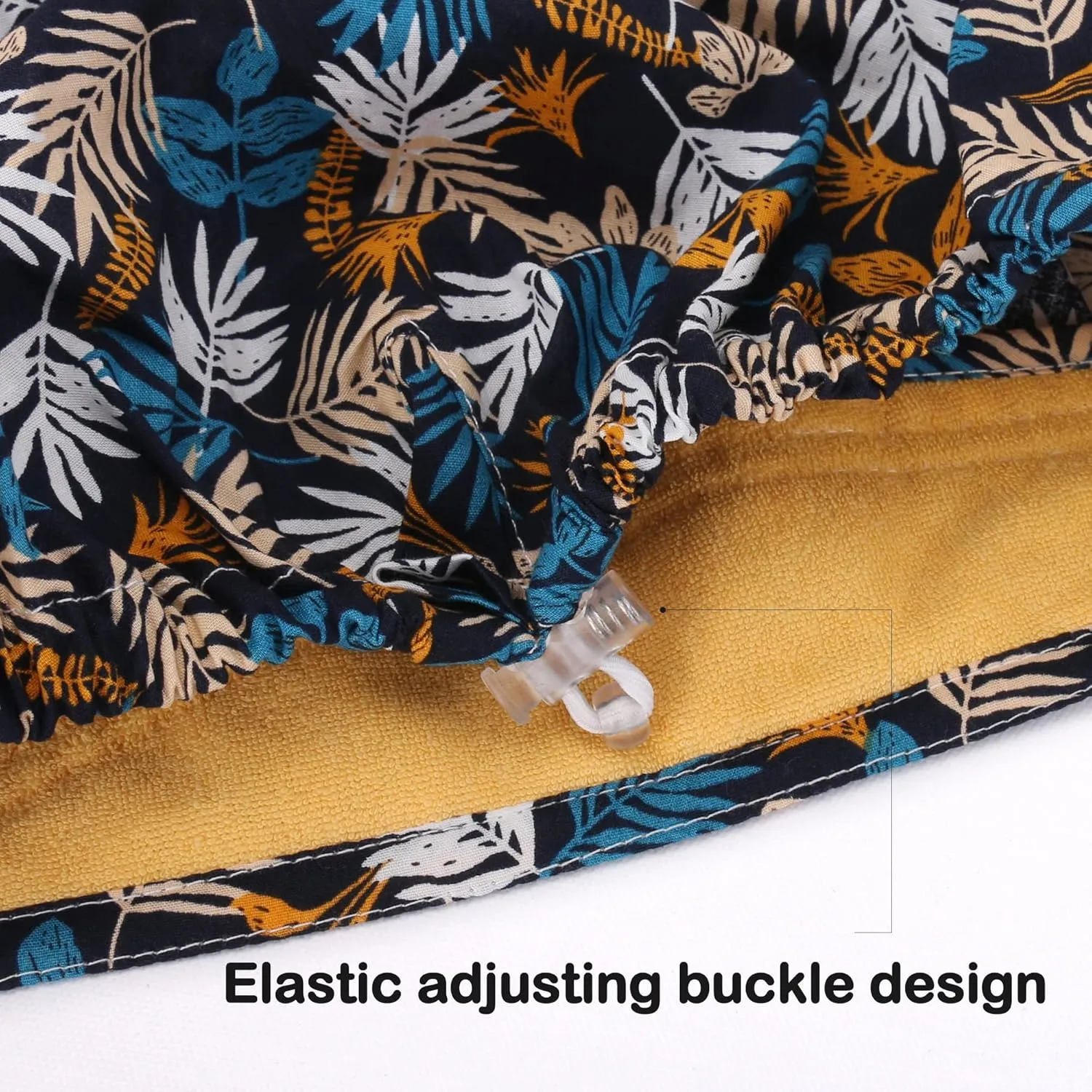 QIYIPASTA Bouffant Scrub Caps Unisex Working Cap Scrub hats One size Multi Color