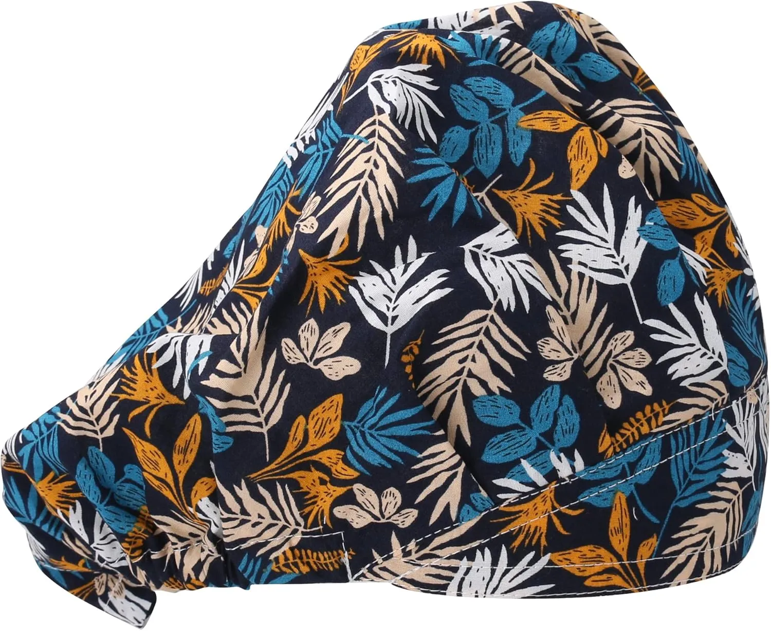 QIYIPASTA Bouffant Scrub Caps Unisex Working Cap Scrub hats One size Multi Color
