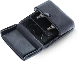 Resilient Velvet Earrings Necklace Dual-Purpose Storage Box, Stud Earring Display Box For Girlfriend Wife, Premium Jewelry Organizer Small Case
