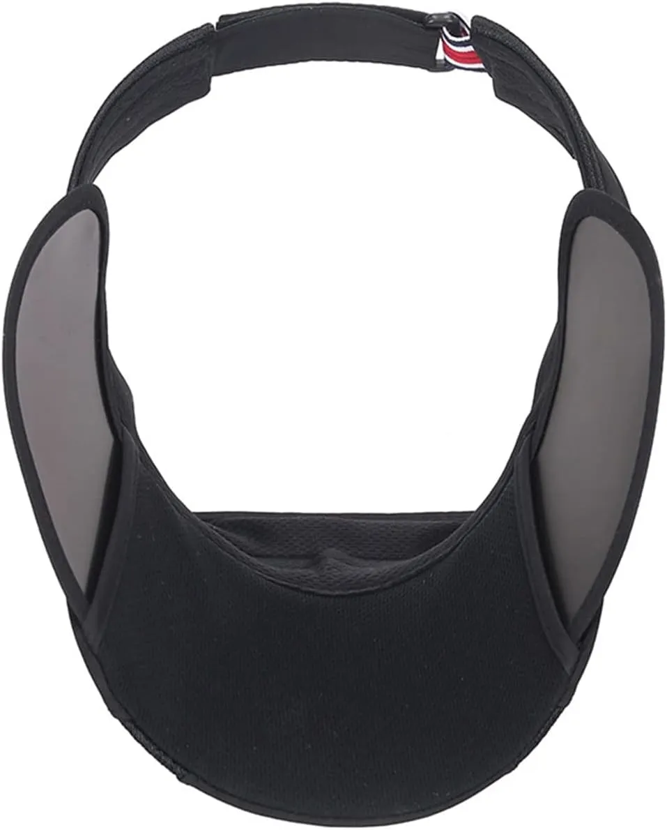 Sun Visor Hat for Women and Men - Retractable Brim Sport Hat, Summer Golf Tennis Running Beach Hat with Ponytail Hole