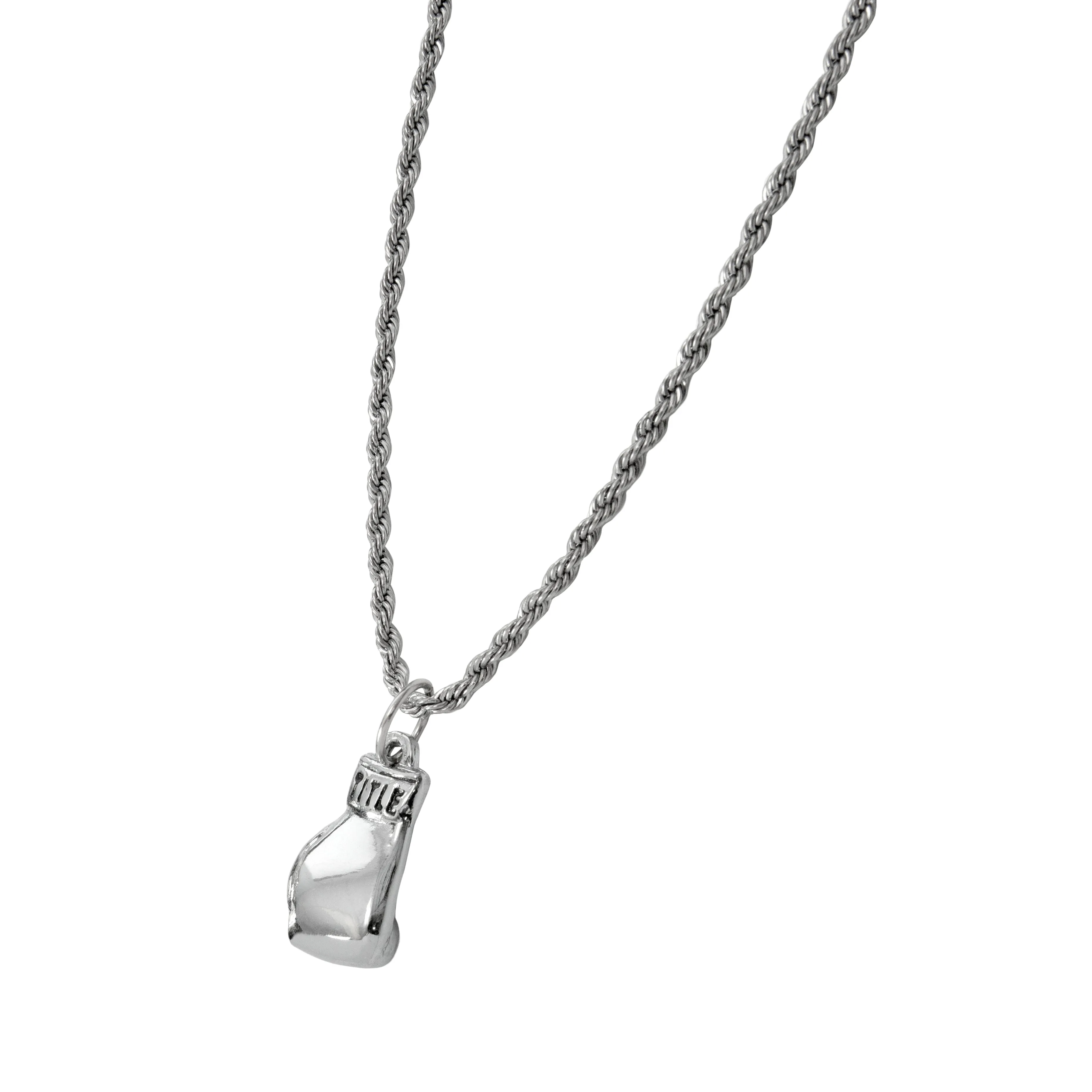 TITLE Boxing Single Glove Necklace