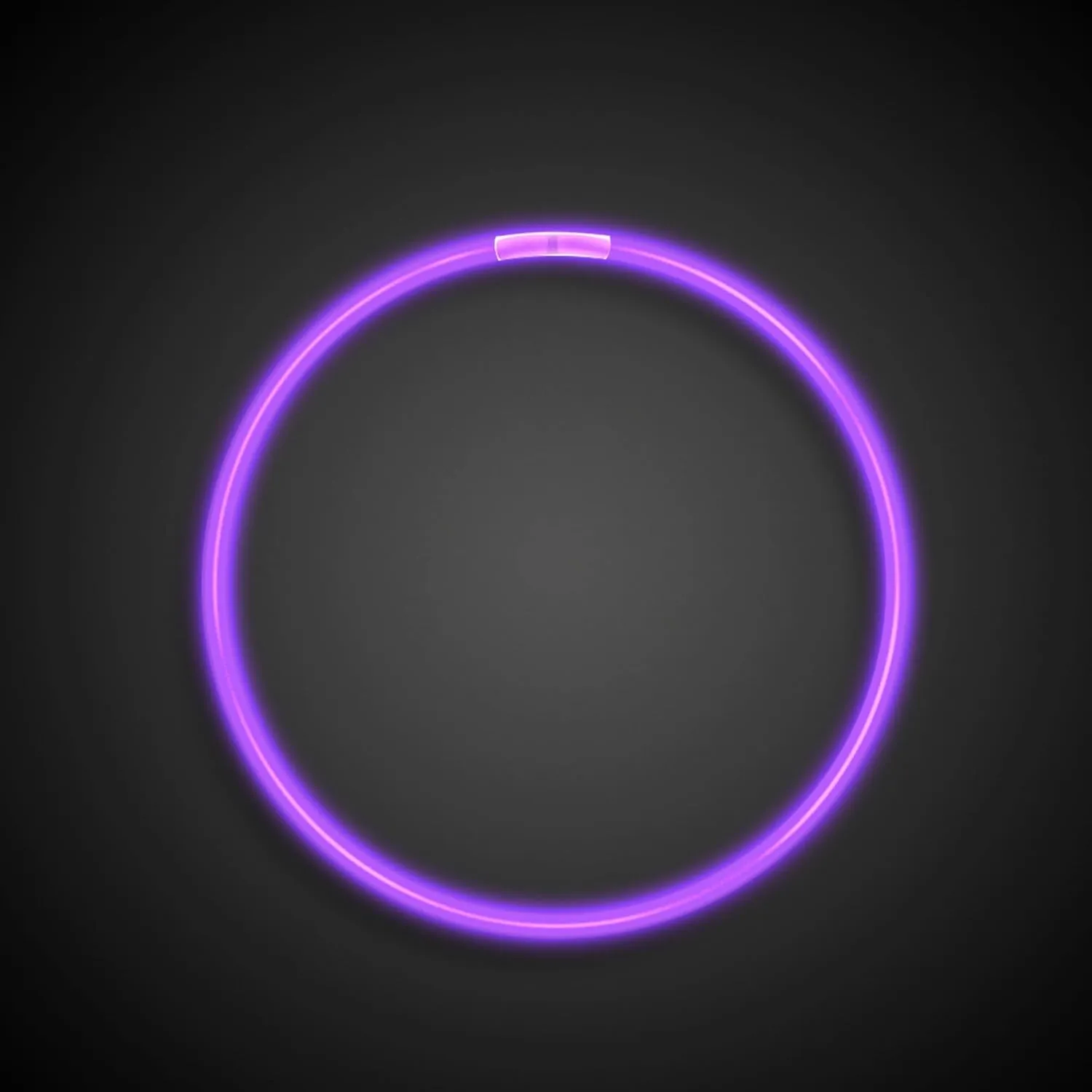 Windy City Novelties 22" Glow Stick Necklaces - 50 Pack (Purple)