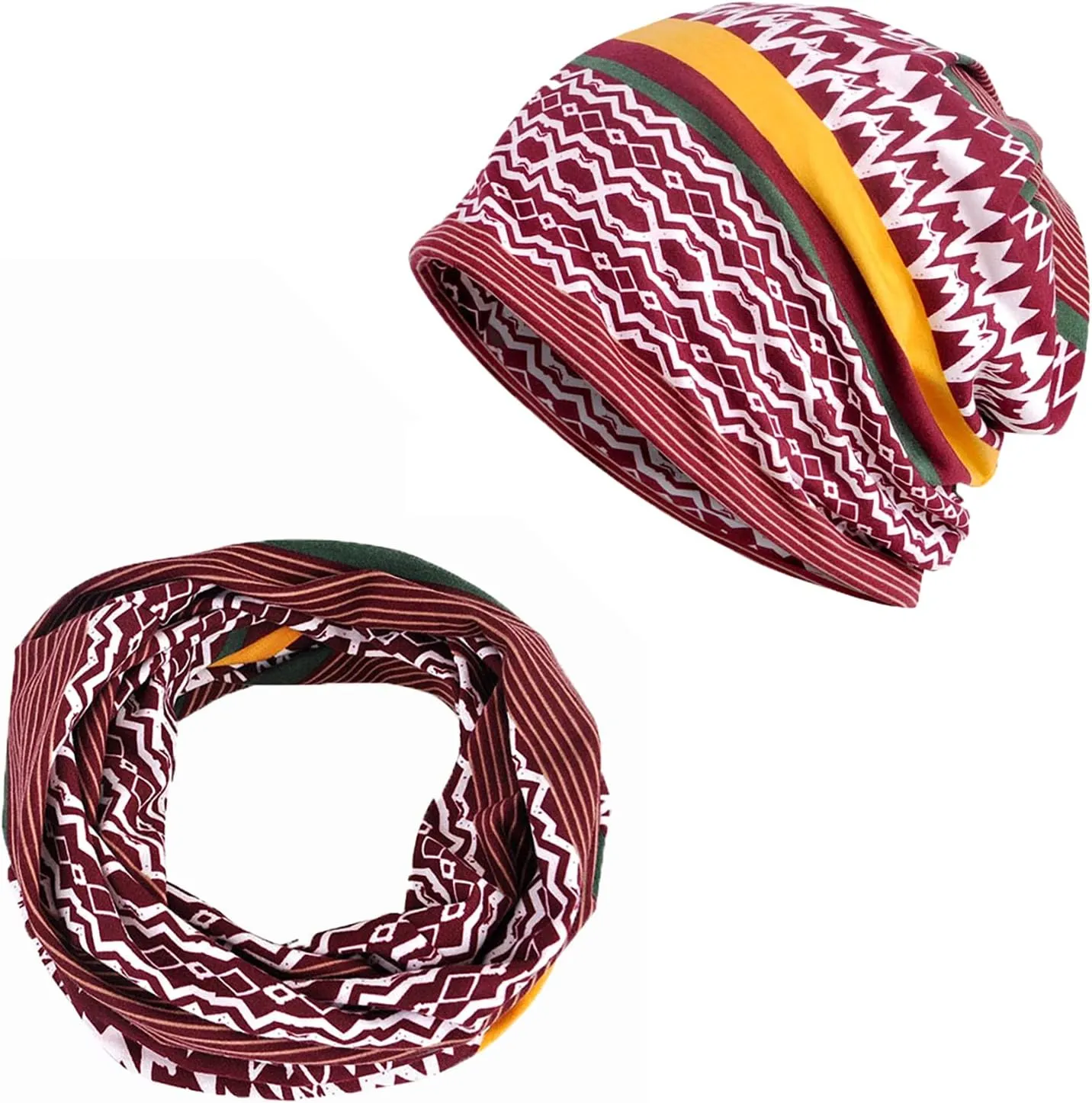 Women's Baggy Casual Chemo Beanie Hats Headwear Caps