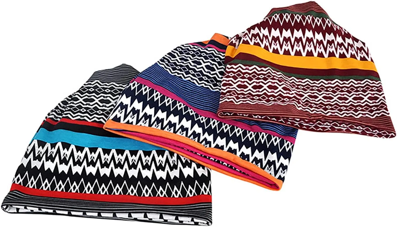 Women's Baggy Casual Chemo Beanie Hats Headwear Caps