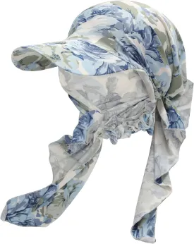 ZLYC Chemo Headwear for Women Brim Visor Head Scarf Pre Tied Headwraps Lightweight Skull Cap