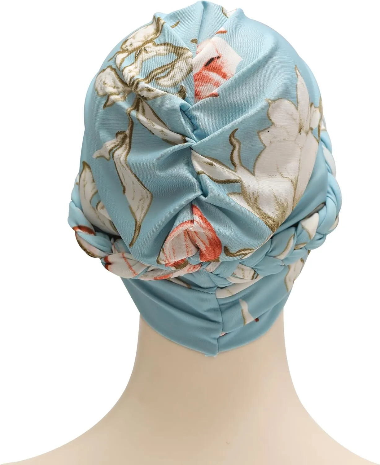 ZLYC Chemo Headwear Pre Tied Turban Headwrap Lightweight Beanie Hat for Women